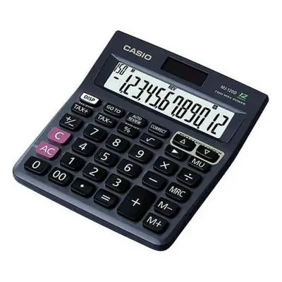 Casio MJ-120D Desktop Check and Correct Desktop Calculator